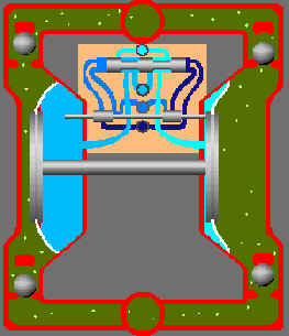 氣動隔膜泵的工作原理